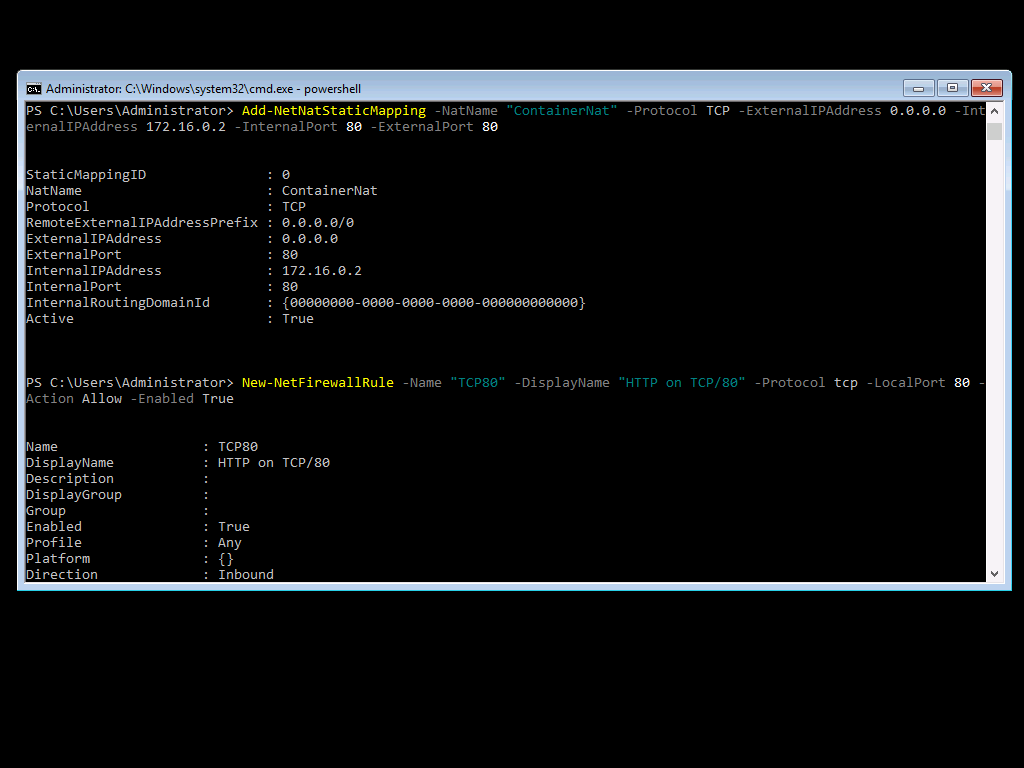 Windows 2016 R2 TP4 Container Image 11