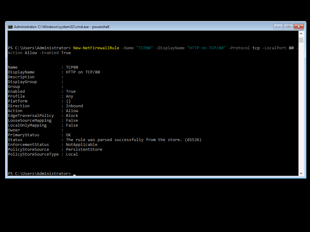 Windows 2016 R2 TP4 Container Image 12
