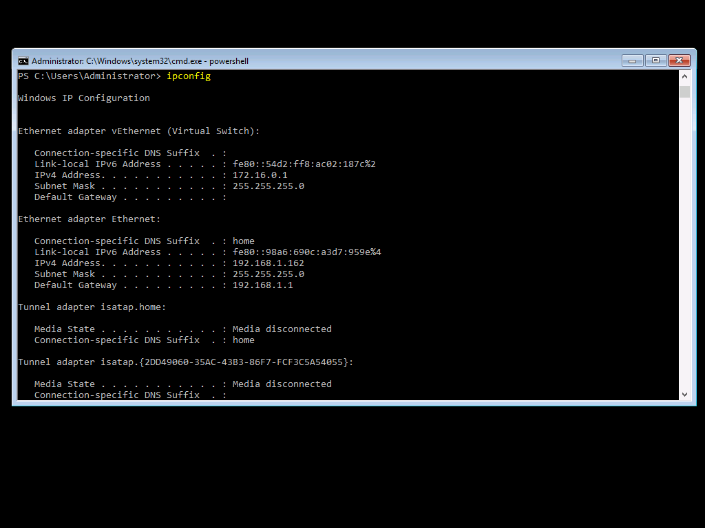 Windows 2016 R2 TP4 Container Image 13
